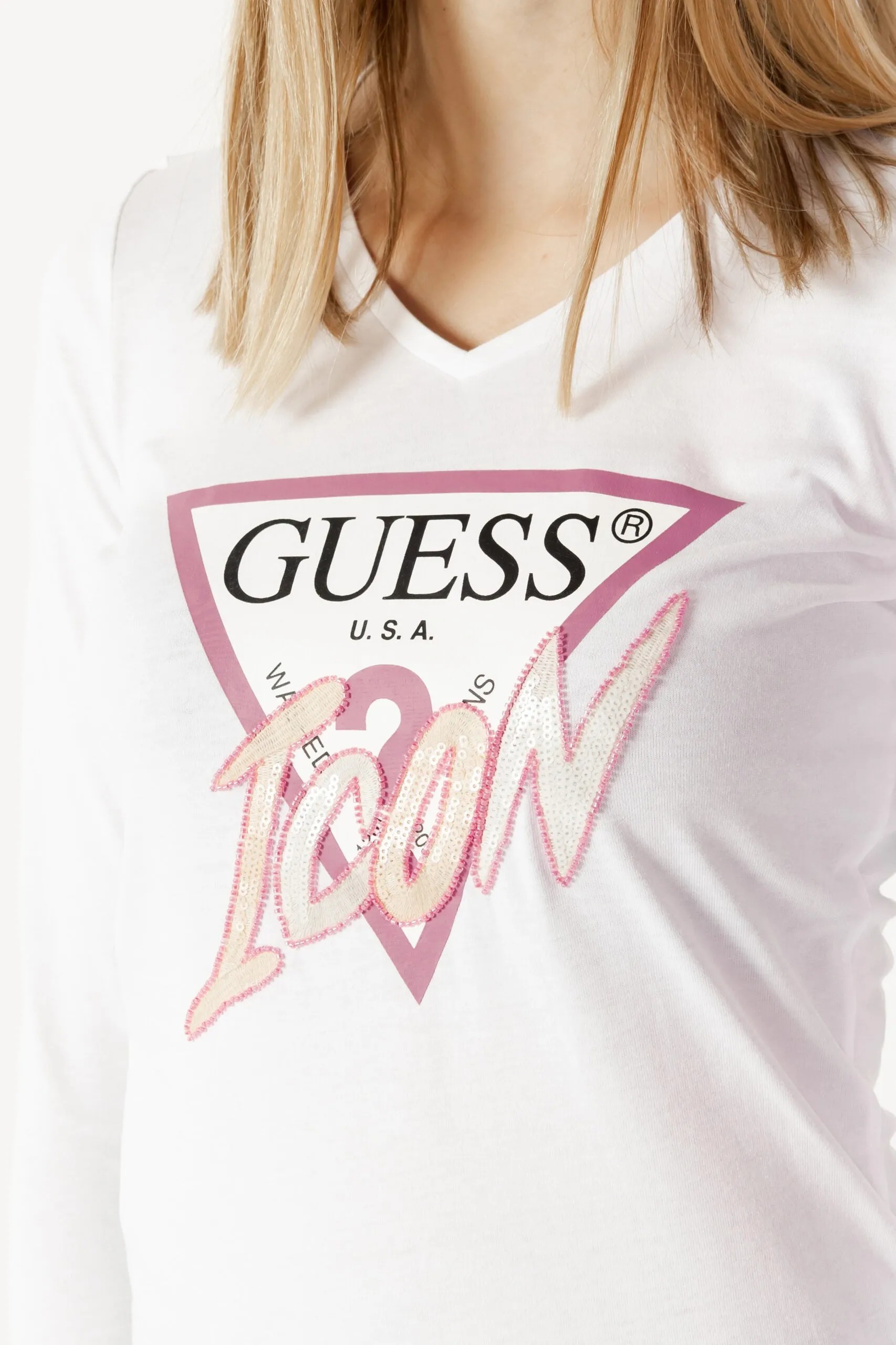 T-Shirt Guess W3RI13I3Z14