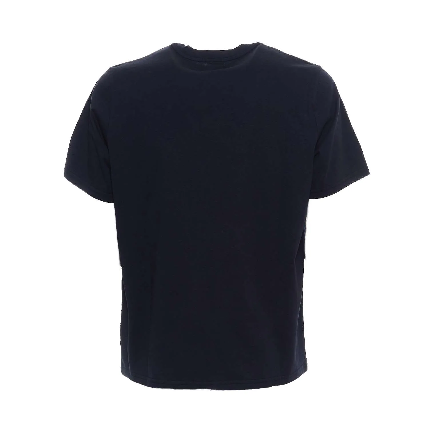 T-Shirt In Jersey Di Cotone Blu