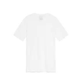 T-Shirt Jersey In Modal, Bianco