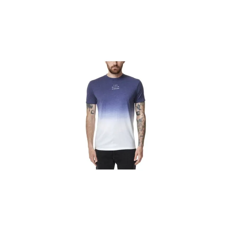 Tentree Dip Dye Tee da uomo (Dress Blue Dip Dye)