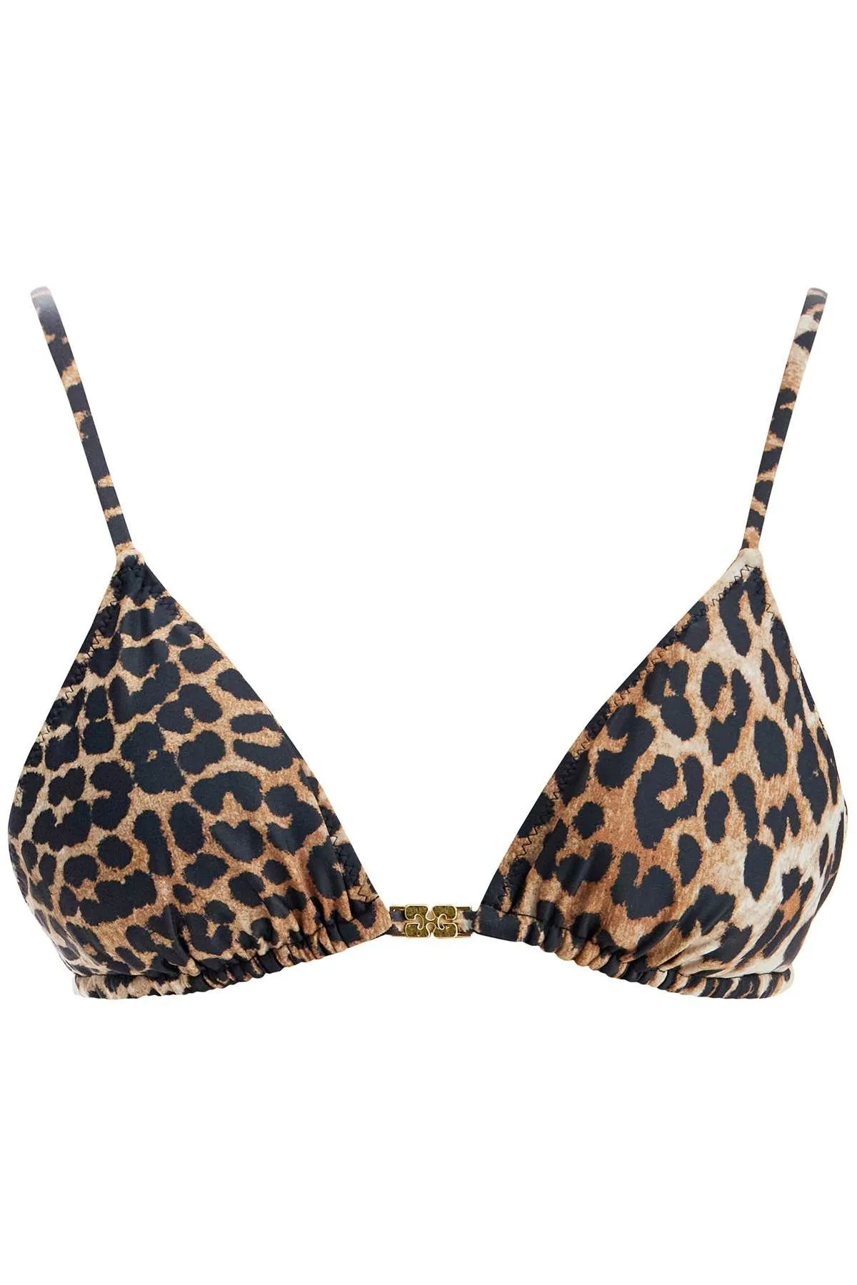 Top bikini stampa leo