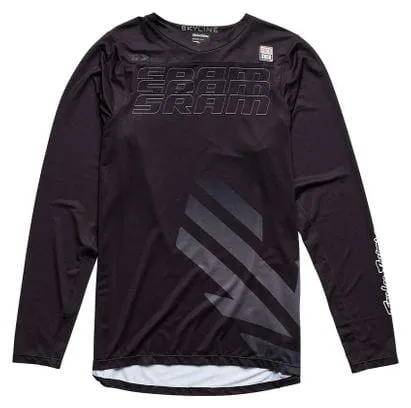 Troy Lee Designs Skyline Sram Eagle One Long Sleeve Jersey Black