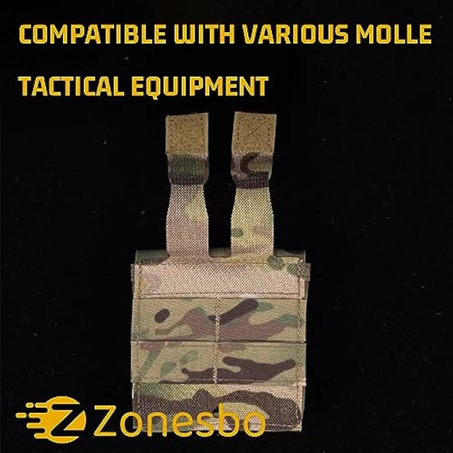 Zonesbo Tattico Utilità Custodia per Amministrazione Gadget, Molle Cintura Appesa Marsupio, Militare Attaccamento Custodia Unive