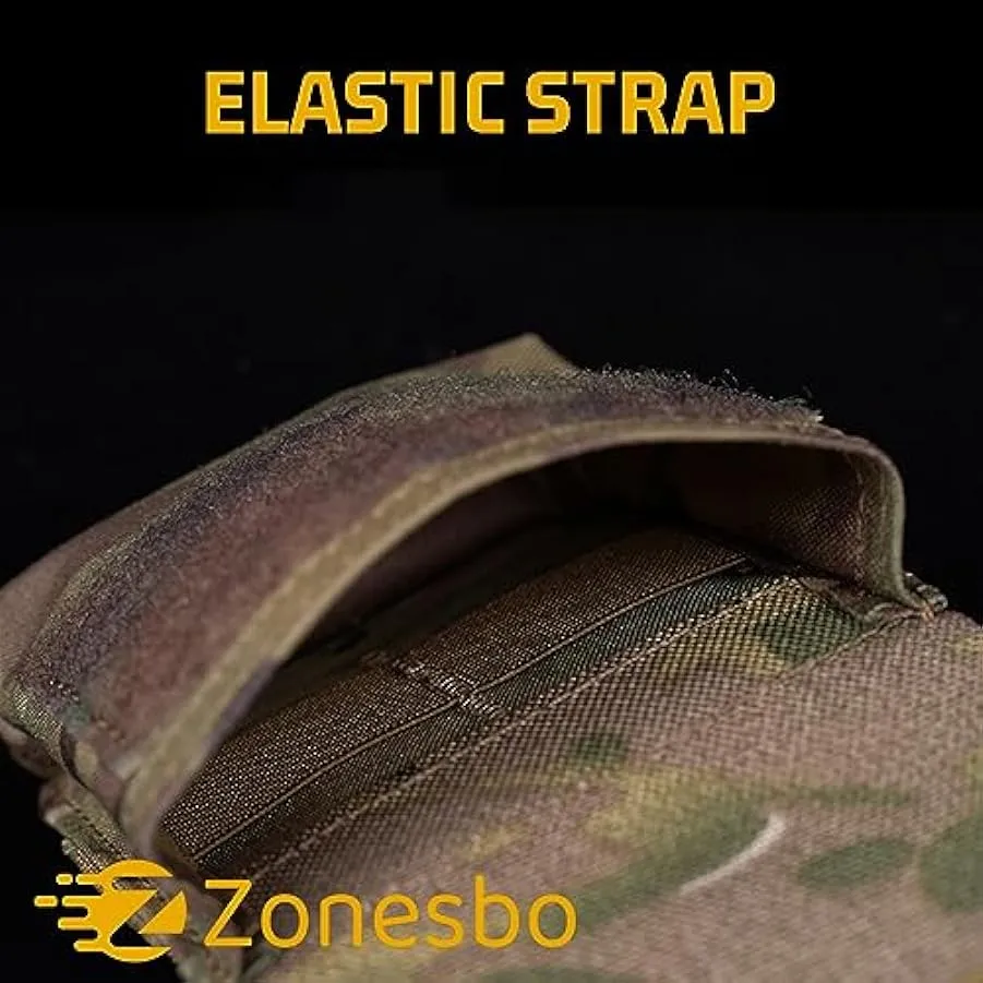 Zonesbo Tattico Utilità Custodia per Amministrazione Gadget, Molle Cintura Appesa Marsupio, Militare Attaccamento Custodia Unive